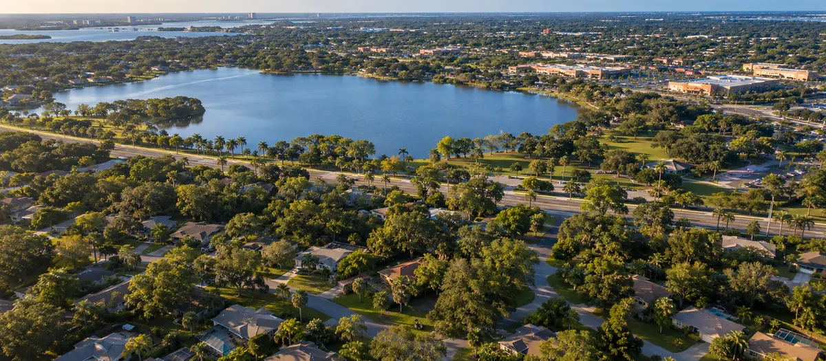 Aerial view of Seminole, Florida